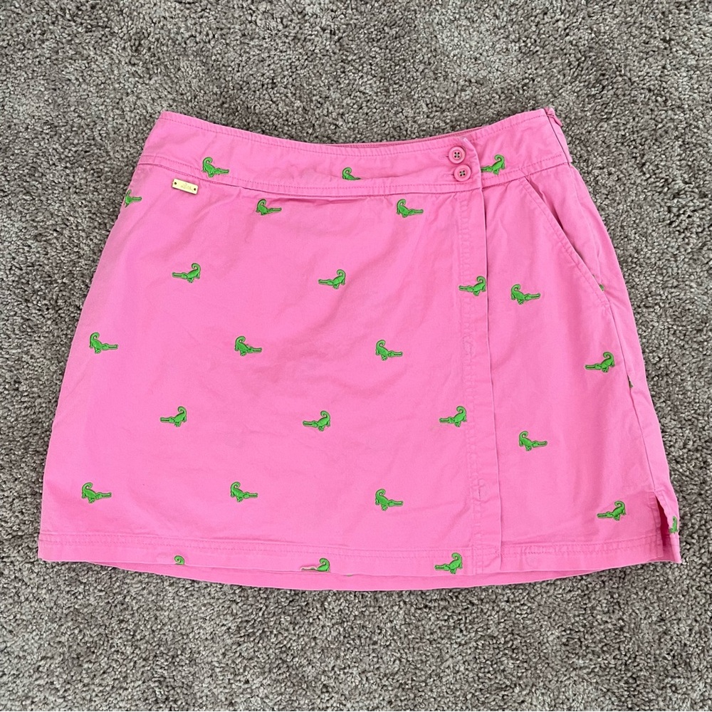 Lilly Pulitzer Embroidered Gator Skort